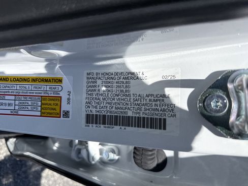 Certified 2025 Honda Accord Touring image 37