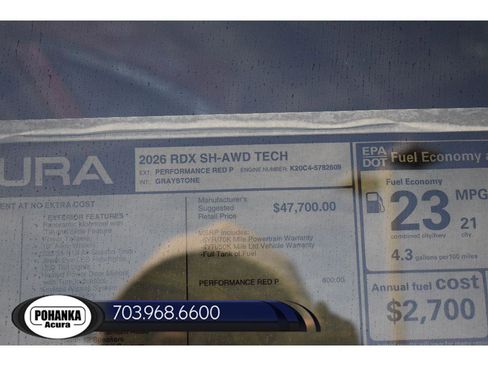 New 2026 Acura RDX Technology Package image 38