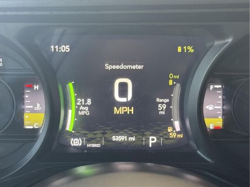 Used 2024 Jeep Wrangler Unlimited Rubicon 4xe w/ Technology Group AWD/4WD image 9