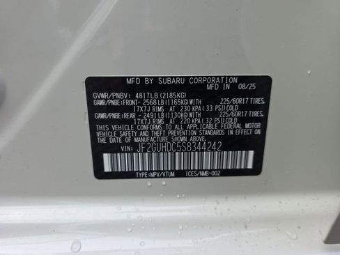 New 2025 Subaru Crosstrek 2.0i Premium image 16