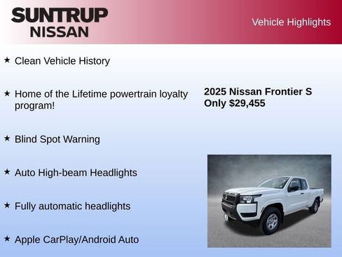 Used 2025 Nissan Frontier S image 8