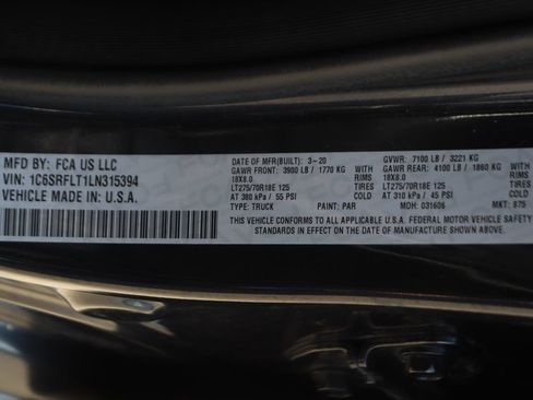 Used 2020 RAM 1500 Rebel w/ Rebel Level 2 Equipment Group AWD/4WD image 49