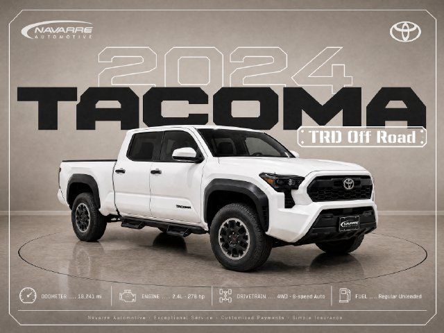 Used 2024 Toyota Tacoma TRD Off-Road AWD/4WD image 1