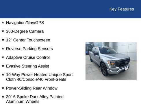 Certified 2022 Ford F150 XLT w/ Equipment Group 302A High RWD image 36