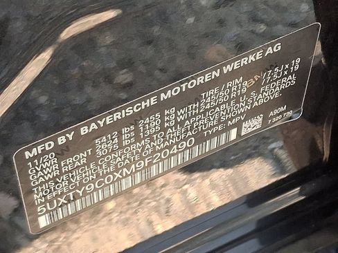 Used 2021 BMW X3 M40i w/ Premium Package AWD/4WD image 29