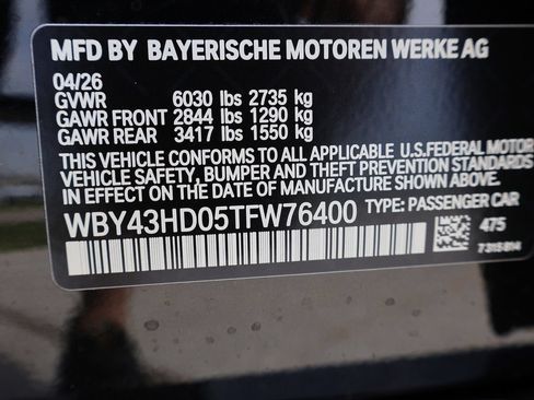New 2026 BMW i4 xDrive40i w/ M Sport Package AWD/4WD image 43