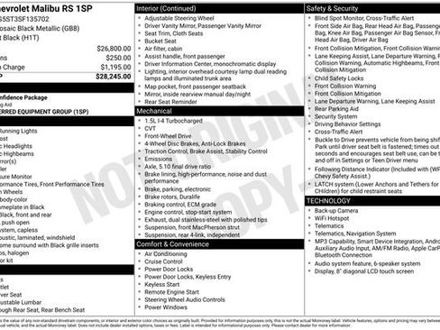 Used 2025 Chevrolet Malibu RS FWD image 9