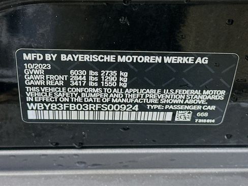 Used 2024 BMW i4 xDrive40i AWD/4WD image 12
