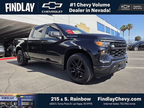 Certified 2023 Chevrolet Silverado 1500 Custom RWD image 1