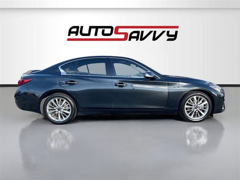 Used 2021 INFINITI Q50 Luxe w/ Seat & Sound Package image 8