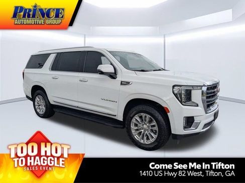 Used 2023 GMC Yukon XL SLT w/ SLT Luxury Package RWD image 1
