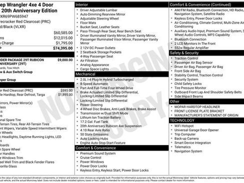 Used 2023 Jeep Wrangler Unlimited Rubicon 4xe AWD/4WD image 6