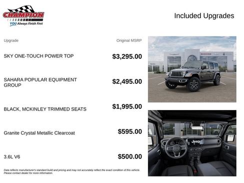 New 2026 Jeep Wrangler Unlimited Sahara AWD/4WD image 6