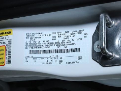 Used 2022 Ford Ranger XLT AWD/4WD image 22