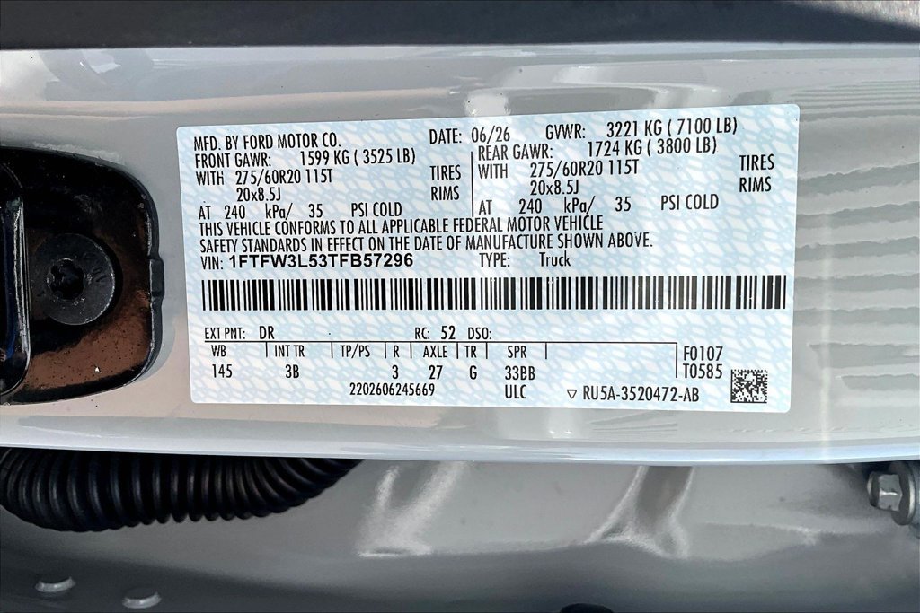 New 2026 Ford F150 XLT w/ Equipment Group 303A High AWD/4WD image 13