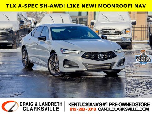 Used 2025 Acura TLX SH-AWD w/ A-SPEC Pkg image 1