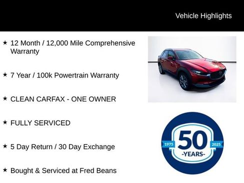 Used 2022 MAZDA CX-30 AWD 2.5 S w/ Select Package image 12