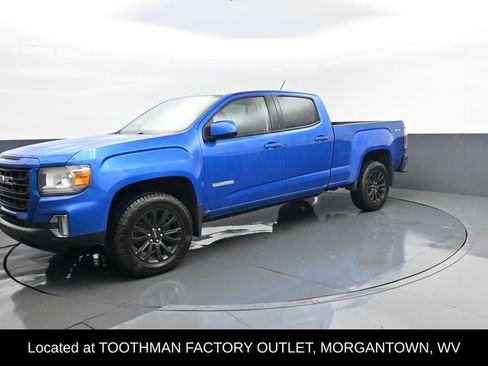 Used 2021 GMC Canyon Elevation w/ LPO, Exterior Package AWD/4WD image 1