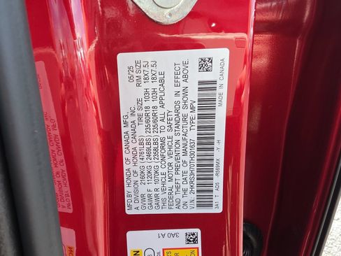 Certified 2026 Honda CR-V EX-L image 31