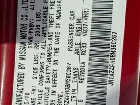 Used 2011 Nissan 370Z Roadster image 23