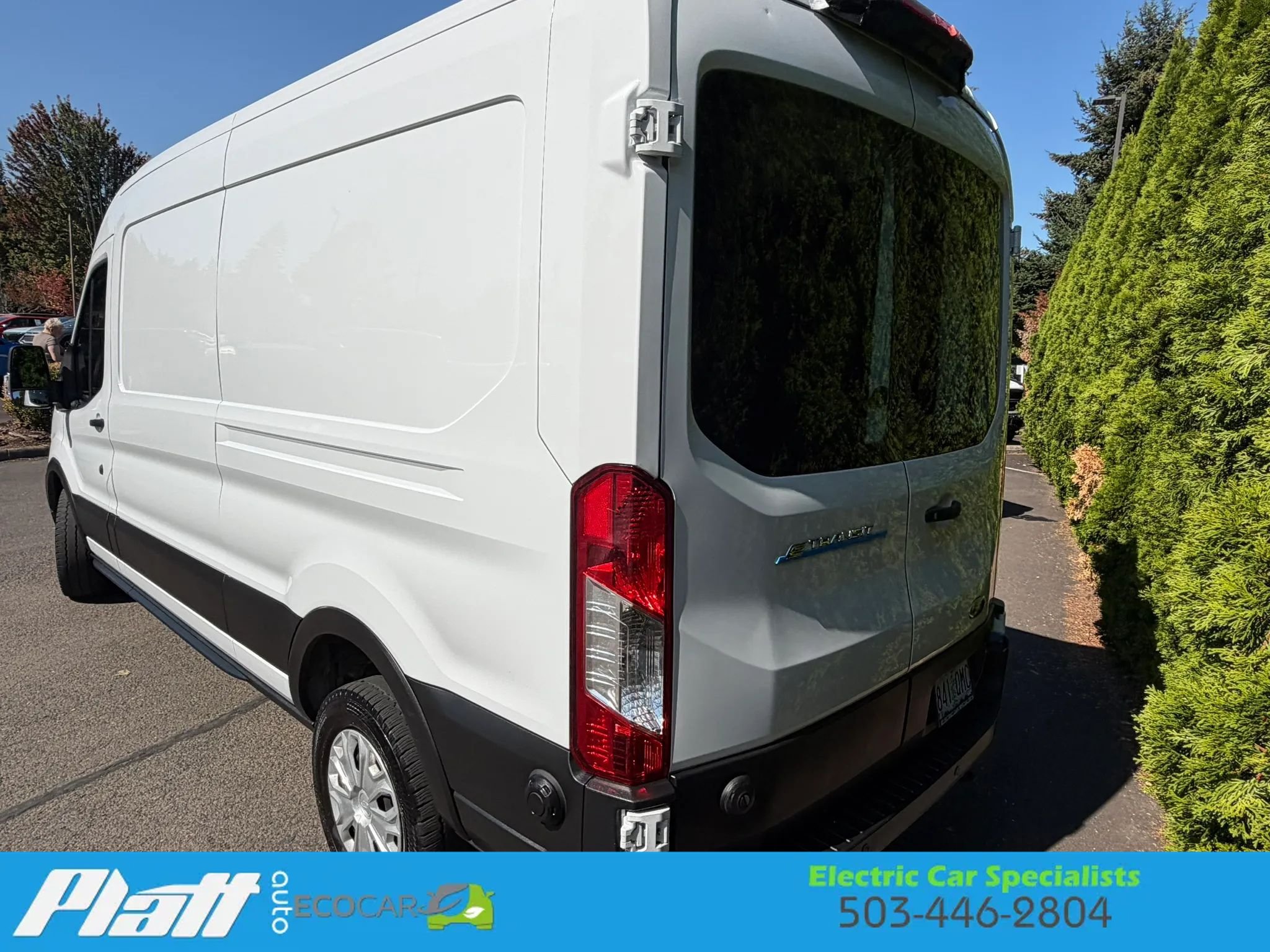 Used 2023 Ford E-Transit Medium Roof w/ Load Area Protection Package RWD image 9
