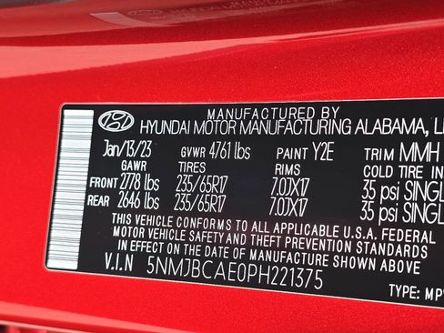 Used 2023 Hyundai Tucson SEL image 41