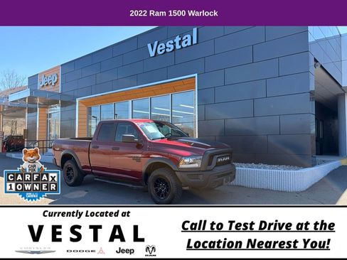 Used 2022 RAM 1500 Classic Warlock w/ Warlock Decor Package AWD/4WD image 1
