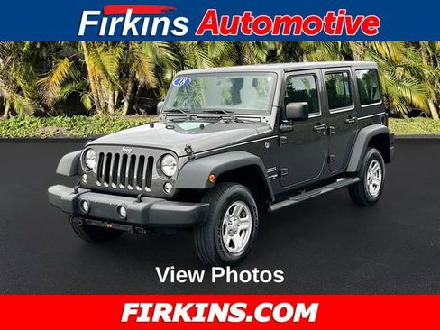 Used 2018 Jeep Wrangler Unlimited Sport w/ Connectivity Group image 1