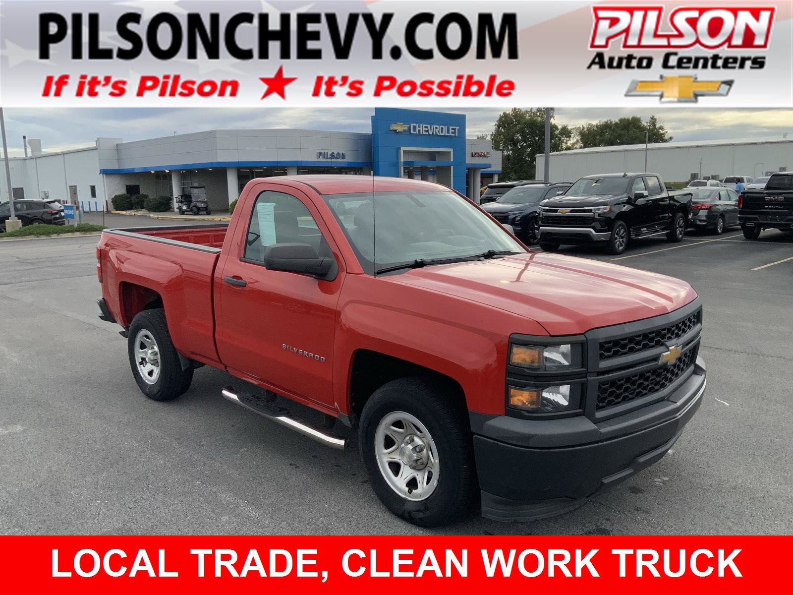 Used 2014 Chevrolet Silverado 1500 W/T w/ Trailering Package RWD image 1