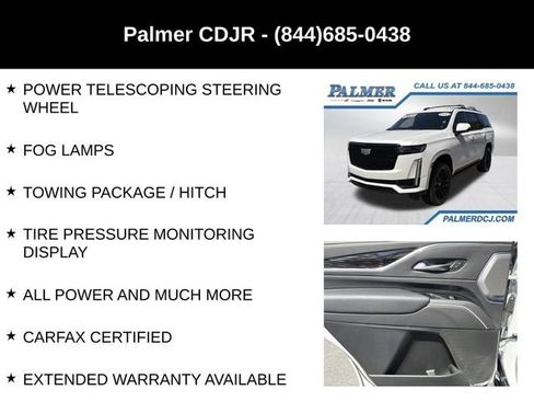 Used 2021 Cadillac Escalade Sport w/ Driver Assist Tech Package AWD/4WD image 30