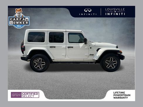 Used 2025 Jeep Wrangler Unlimited Sahara AWD/4WD image 1
