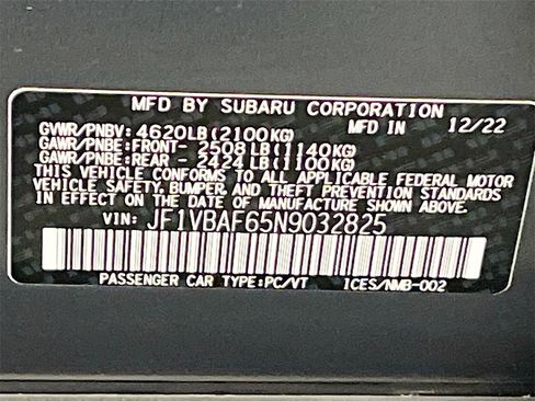 Used 2022 Subaru WRX Premium image 32