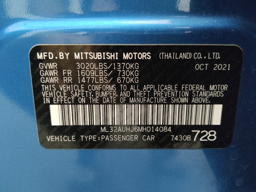 Used 2021 Mitsubishi Mirage ES FWD image 33