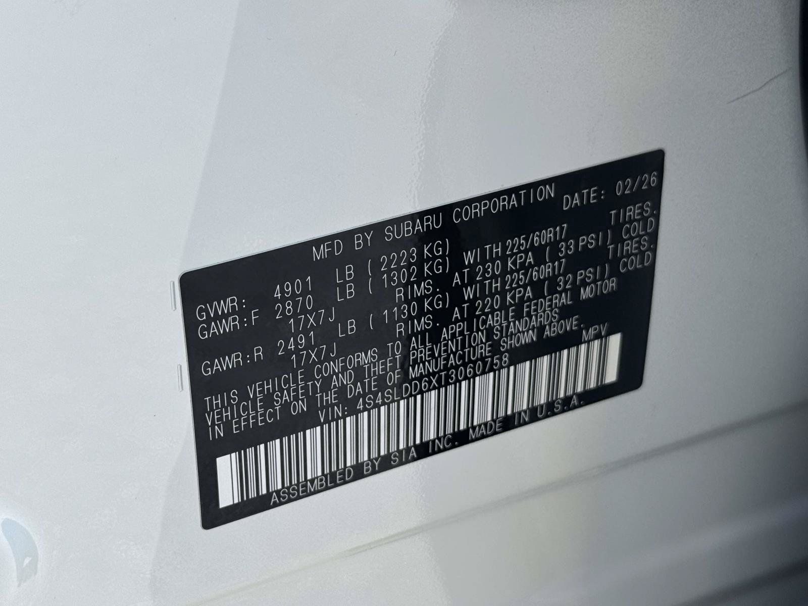 Certified 2026 Subaru Forester Premium AWD/4WD image 29