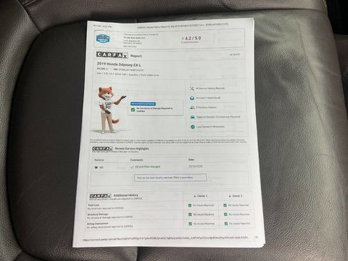 Used 2019 Honda Odyssey EX-L image 56