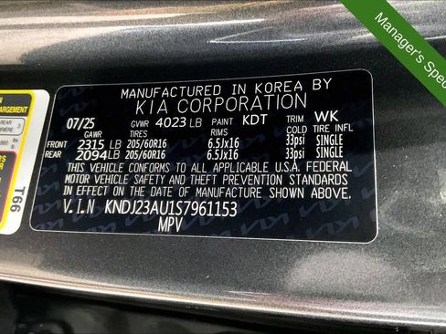 Used 2025 Kia Soul LX w/ LX Technology Package FWD image 39
