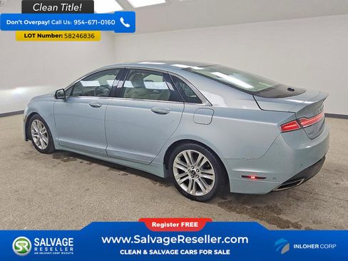 Used 2014 Lincoln MKZ Hybrid w/ Equipment Group 202A Reserve FWD image 3