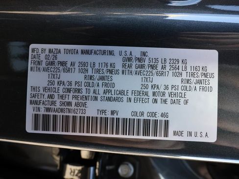 New 2026 MAZDA CX-50 AWD 2.5 Hybrid w/ Cargo Package image 50