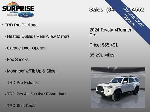 Used 2024 Toyota 4Runner TRD Pro AWD/4WD image 14