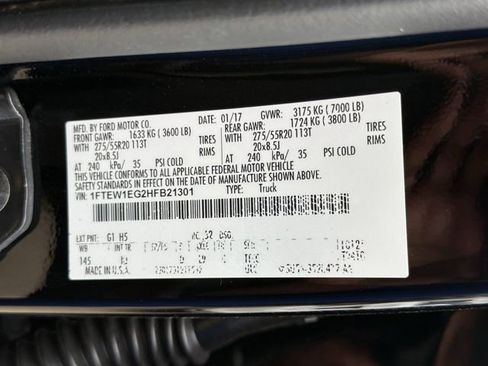 Used 2017 Ford F150 King Ranch w/ Equipment Group 601A Luxury image 36