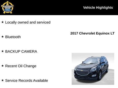 Used 2017 Chevrolet Equinox LT w/ Convenience Package image 2