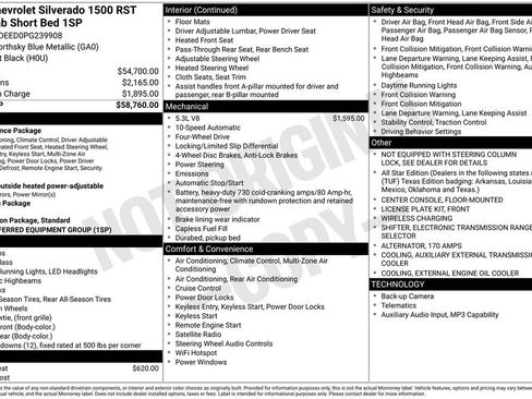 Certified 2023 Chevrolet Silverado 1500 RST AWD/4WD image 4