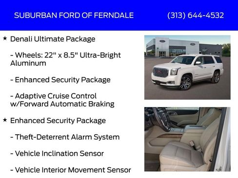 Used 2018 GMC Yukon Denali w/ Denali Ultimate Package image 21