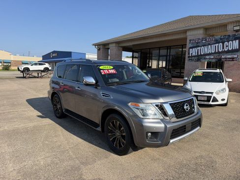 Used 2018 Nissan Armada Platinum w/ Captain Seat Package AWD/4WD image 2