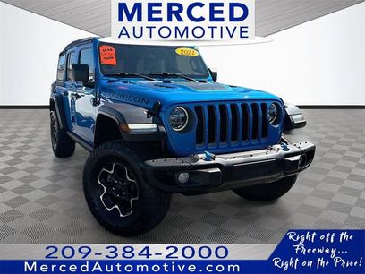 Used 2021 Jeep Wrangler Unlimited Rubicon 4xe w/ Steel Bumper Group