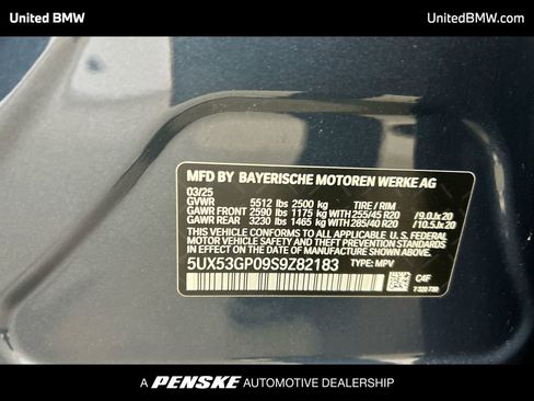 Used 2025 BMW X3 xDrive30i w/ Convenience Package image 23