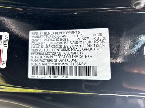 New 2026 Honda Odyssey Sport-L image 32