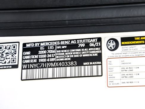 Certified 2021 Mercedes-Benz G 63 AMG 4MATIC image 25