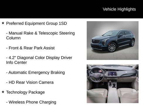 Used 2021 Cadillac XT4 Premium Luxury w/ Technology Package image 13