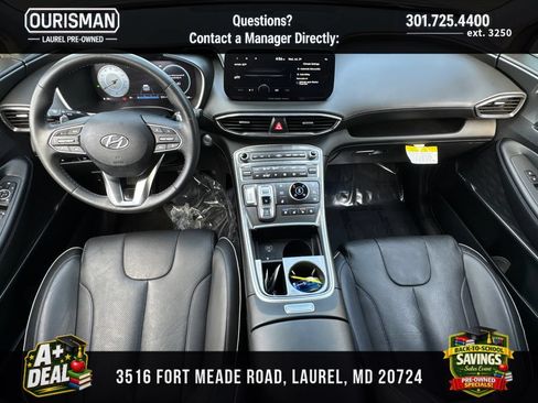 Certified 2023 Hyundai Santa Fe Limited AWD/4WD image 17